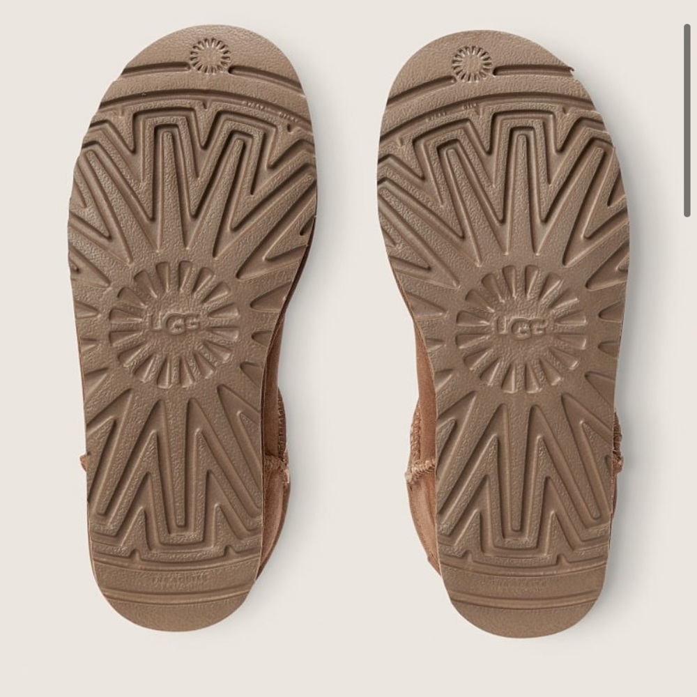 NIB UGG Ultra Mini boots chestnut - Picture 6 of 6